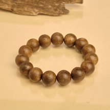 Vòng tay trầm hương -Trầm tốc vườn 14li – Hưng Phúc An