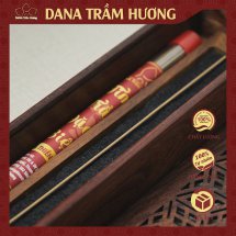 Bộ hộp quà tim trầm thư giãn DANA, Gỗ Hương