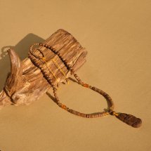 Bộ Trang Sức Trầm Hương DANA Hoàng Thổ