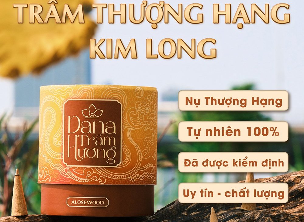 Nụ Trầm Kim Long DANA Thượng Hạng
