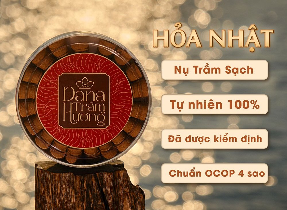 Nụ Trầm Hỏa Nhật DANA Đặc Biệt, 38 viên