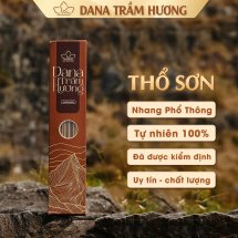 Nhang Trầm Thổ Sơn DANA, loại phổ thông nhang sạch, ít khói 38cm, hộp 100gr
