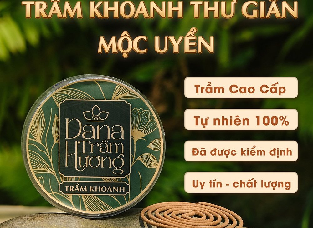 Nhang Khoanh Thư Giãn Mộc Uyển DANA 4h Đặc Biệt,22 khoanh