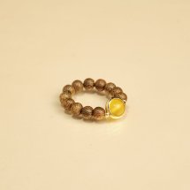 Nhẫn Trầm Hương Phối Đá Mã Não Trầm Tốc Vườn DANA TRẦM HƯƠNG