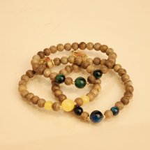 Vòng tay trầm hương -Trầm tự nhiên 6li – Phúc Hổ An