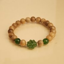 Vòng tay trầm hương -Trầm tự nhiên 8li – Phúc Ngọc Trường Niên