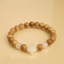 Vòng tay trầm hương -Trầm tự nhiên 8li – Phúc Ngọc Trường Niên