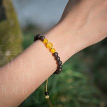 Vòng trầm hương nấu dầu  – 6li Phúc Mộc Hương Viên 