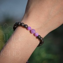 Vòng trầm hương nấu dầu  – 6li Phúc Mộc Hương Viên 