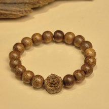 Vòng Tay Trầm Hương Liên Hoa – trầm tốc vườn 10li