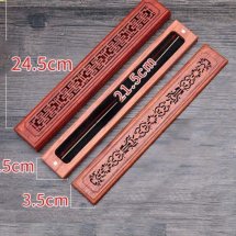 Hôp Thưởng Trầm Ngắn Đen 38x135mm